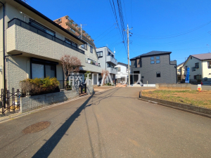 接道状況および現場風景