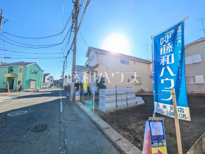 接道状況および現場風景