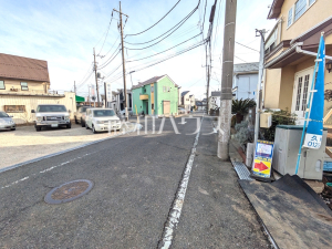 接道状況および現場風景