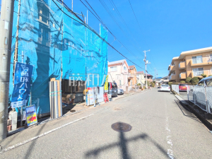 接道状況および現場風景