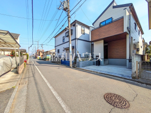 接道状況および現場風景