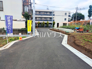 接道状況および現場風景