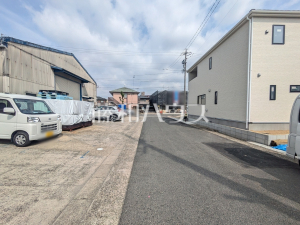 接道状況および現場風景