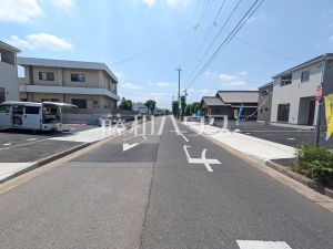 接道状況および現場風景