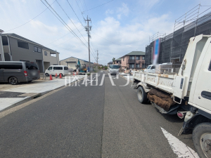 接道状況および現場風景