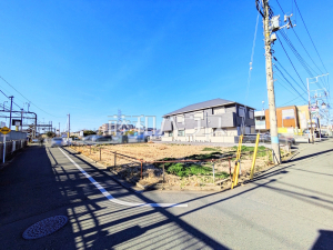 接道状況および現場風景