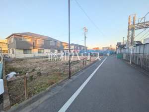 接道状況および現場風景