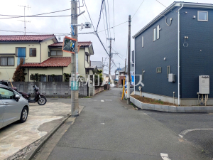 接道状況および現場風景