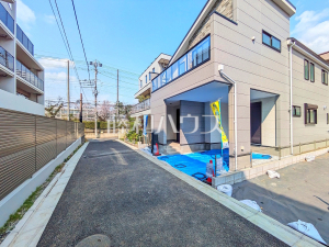 接道状況および現場風景