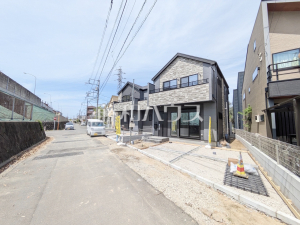 接道状況および現場風景