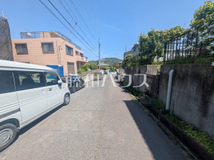 接道状況および現場風景