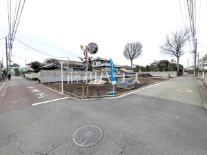 接道状況および現場風景