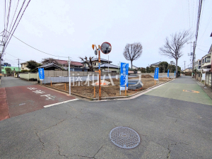 接道状況および現場風景