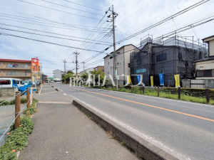 接道状況および現場風景