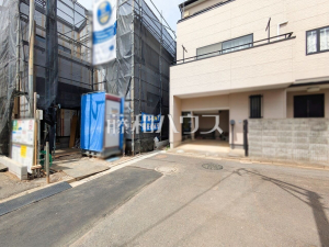 接道状況および現場風景