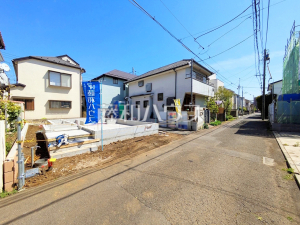 接道状況および現場風景