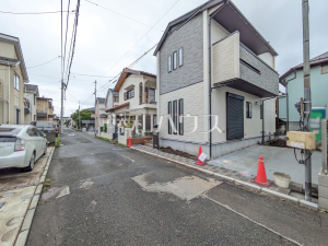 接道状況および現場風景