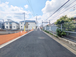 接道状況および現場風景