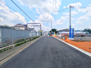接道状況および現場風景