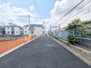 接道状況および現場風景