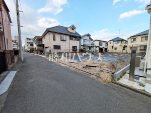 接道状況および現場風景