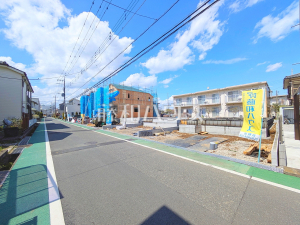 接道状況および現場風景
