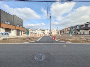 接道状況および現場風景