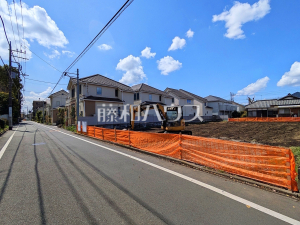 接道状況および現場風景
