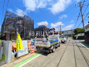 接道状況および現場風景