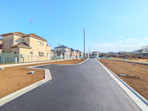 接道状況および現場風景