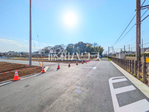 接道状況および現場風景