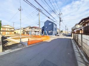 接道状況および現場風景