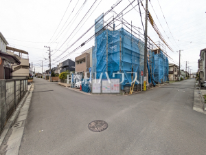 接道状況および現場風景