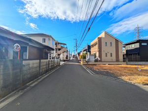 接道状況および現場風景