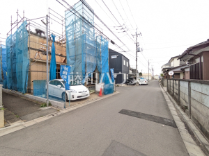 接道状況および現場風景