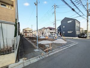 接道状況および現場風景