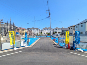 接道状況および現場風景