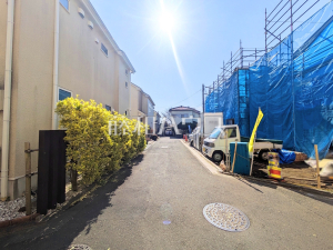 接道状況および現場風景