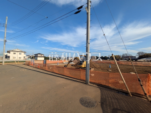 接道状況および現場風景