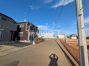 接道状況および現場風景