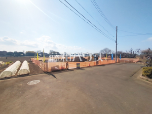 接道状況および現場風景