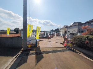 接道状況および現場風景