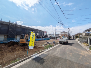 接道状況および現場風景