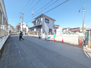 接道状況および現場風景