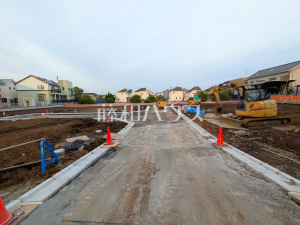 接道状況および現場風景