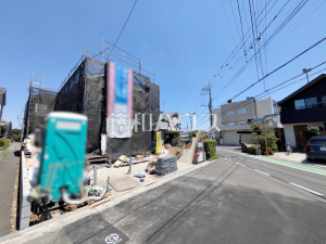接道状況および現場風景