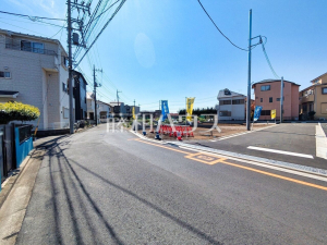 接道状況および現場風景