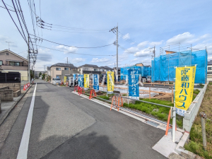 接道状況および現場風景