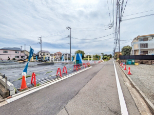 接道状況および現場風景