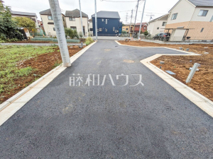 接道状況および現場風景